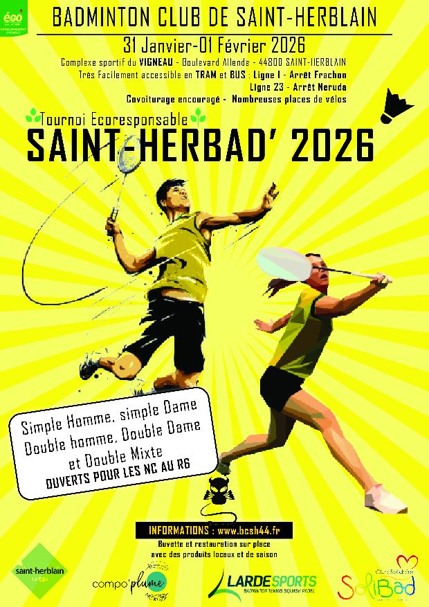 PDLL44-Tournoi écoresponsable séniors Saint-Herblain 2026